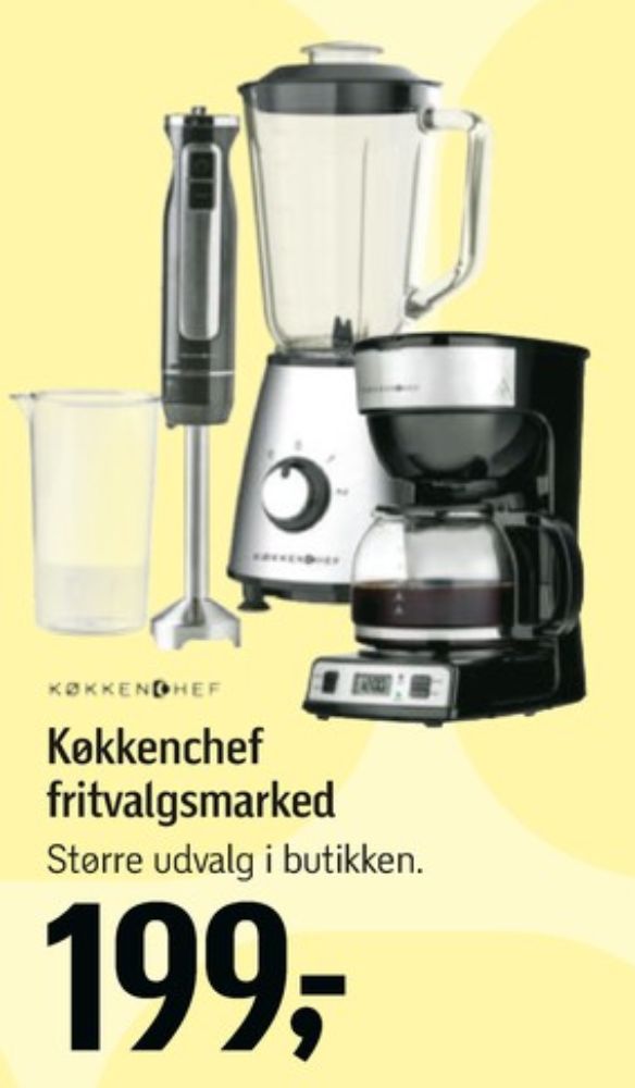 KøkkenChef, Kaffemaskine