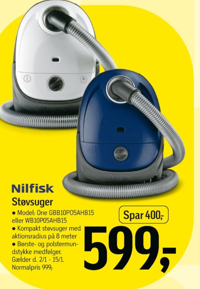 Nilfisk, Støvsuger