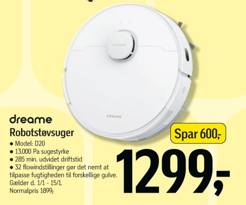 dreame, Robotstøvsuger