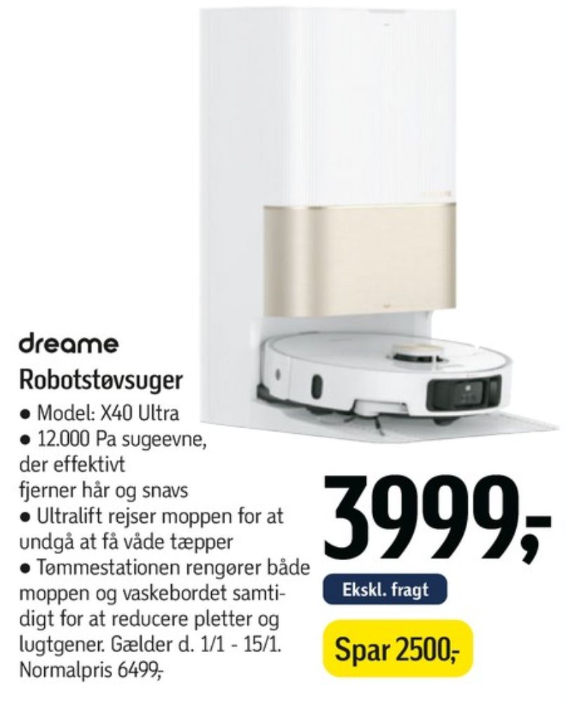 dreame, Robotstøvsuger