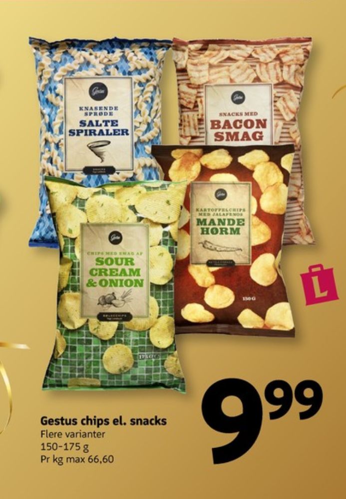 Gestus, Snacks med Baconsmag