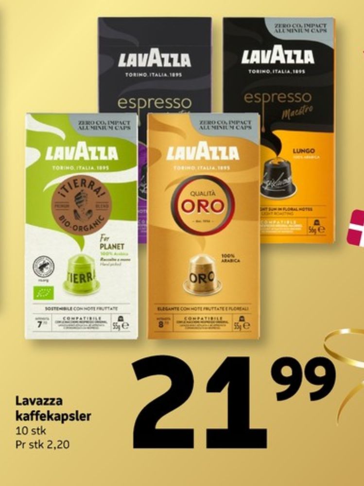 LavAzza Espresso Maestro Intenso, Kaffekapsler