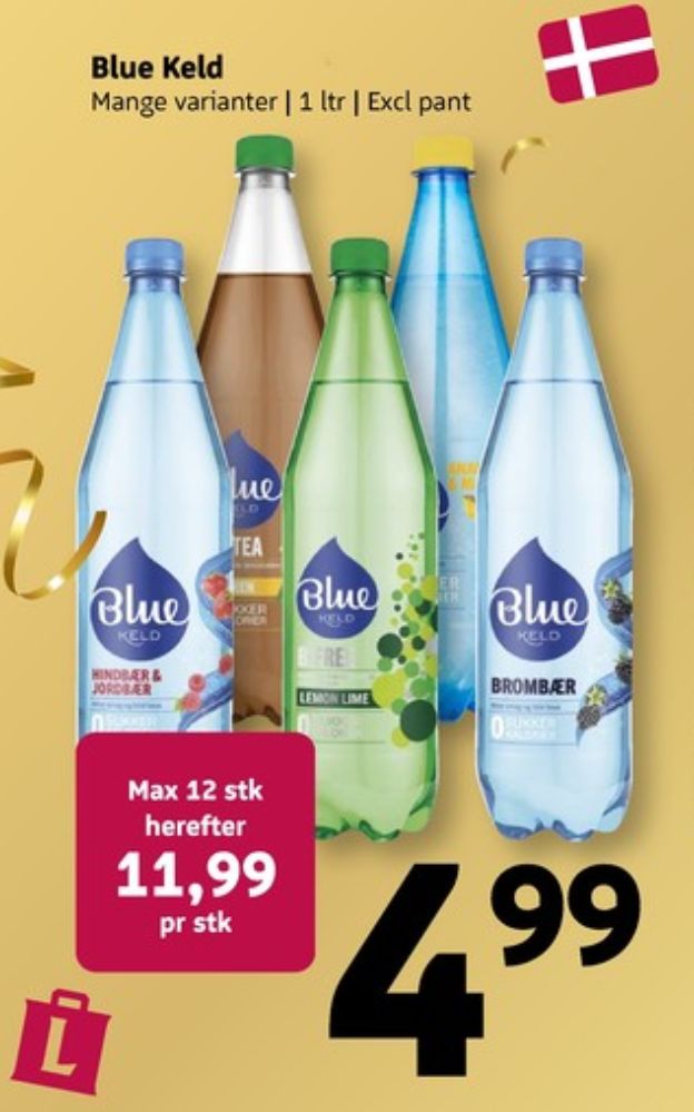 Blue Keld BFree, Sportssodavand Lemon Lime