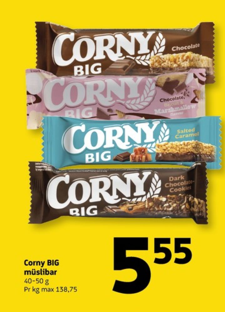 Corny, Myslibar
