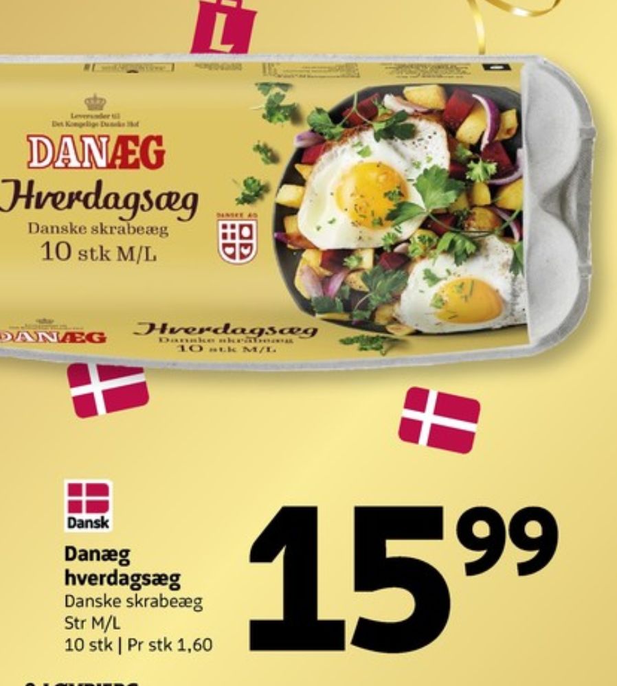Danæg, Skrabeæg M/L