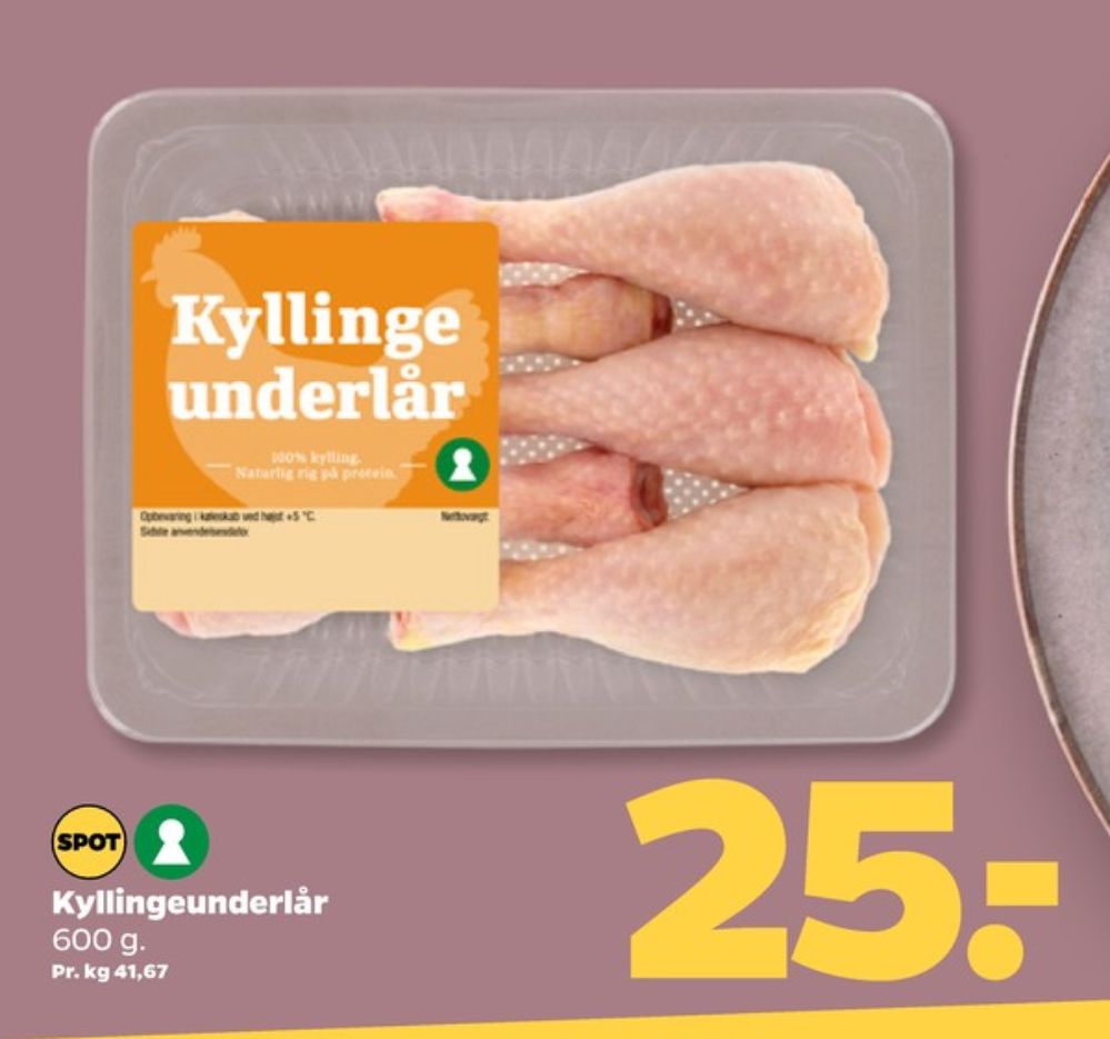 Kyllingeunderlår