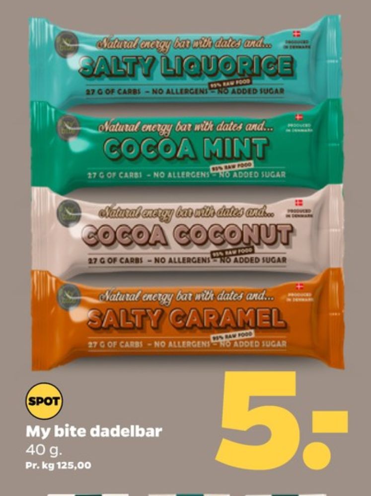 My bite, Salty Caramel Dadelbar