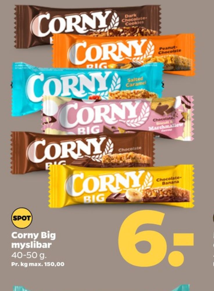 Corny, Myslibar