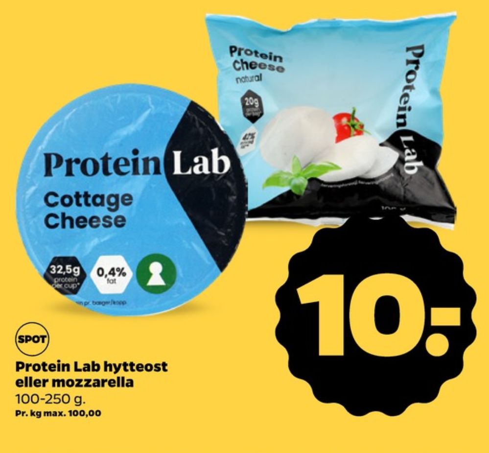 Protein Lab, Hytteost