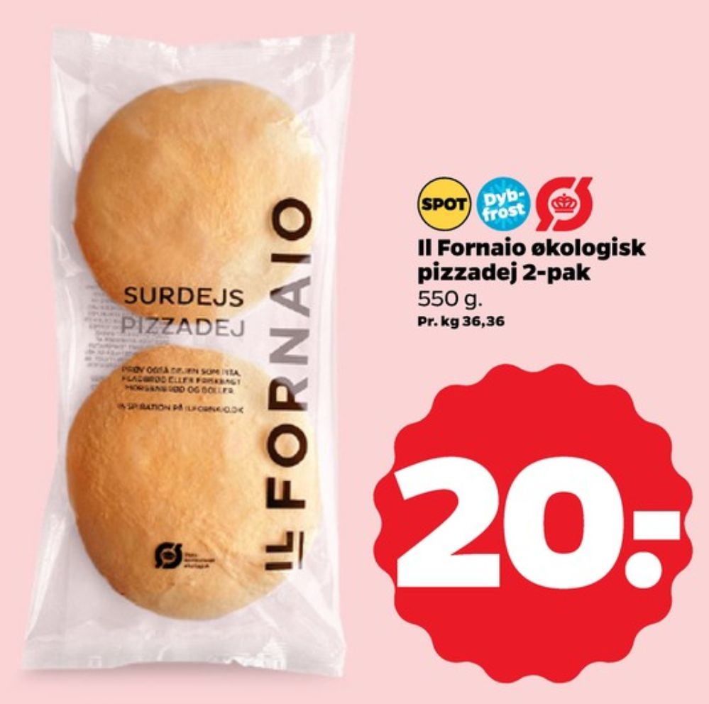 Il Fornaio, Pizzadej