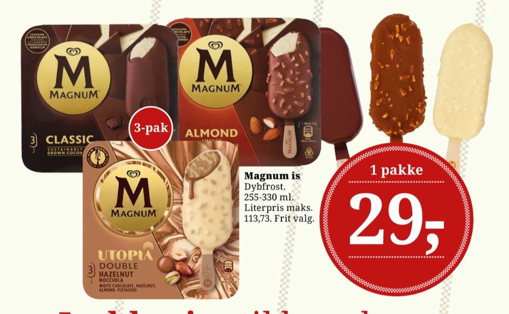 Frisko Magnum, Classic ispinde