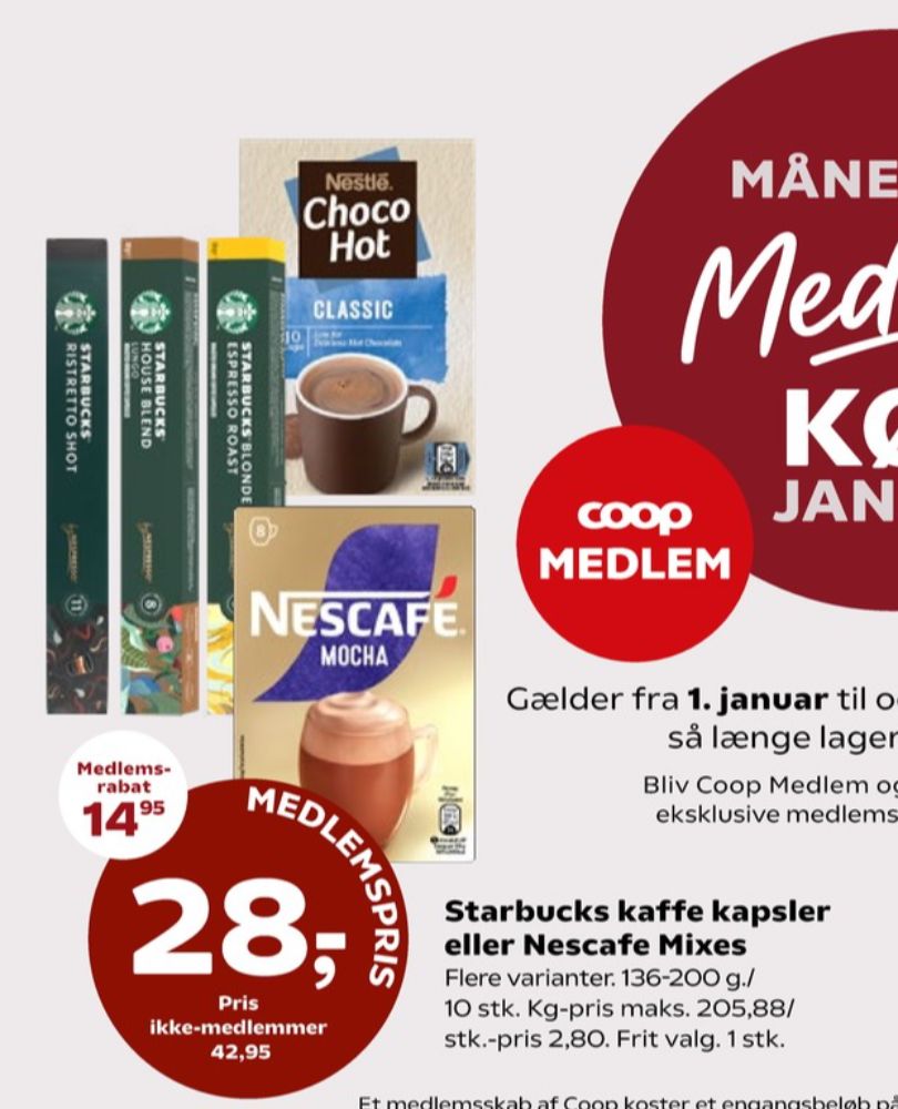 Starbucks House Blend Lungo, Kaffekapsler