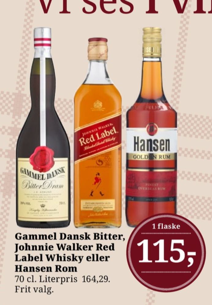 Gammel Dansk, Bitter