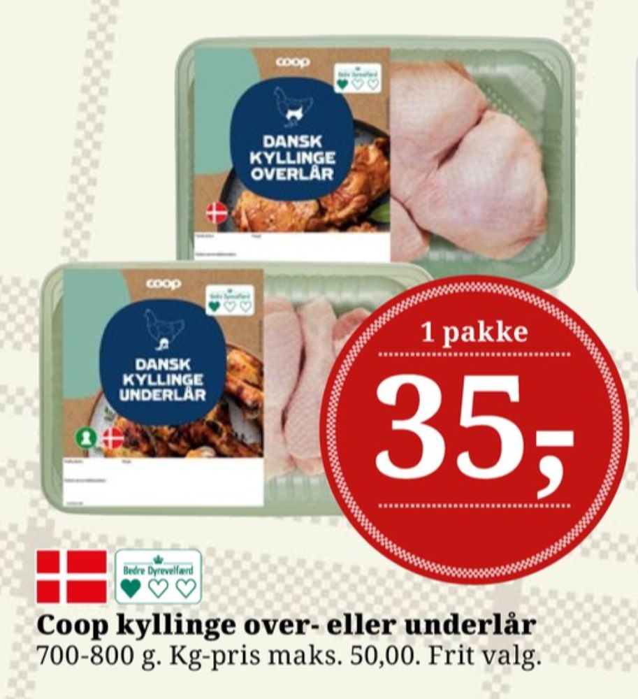 Coop, Kyllingeoverlår