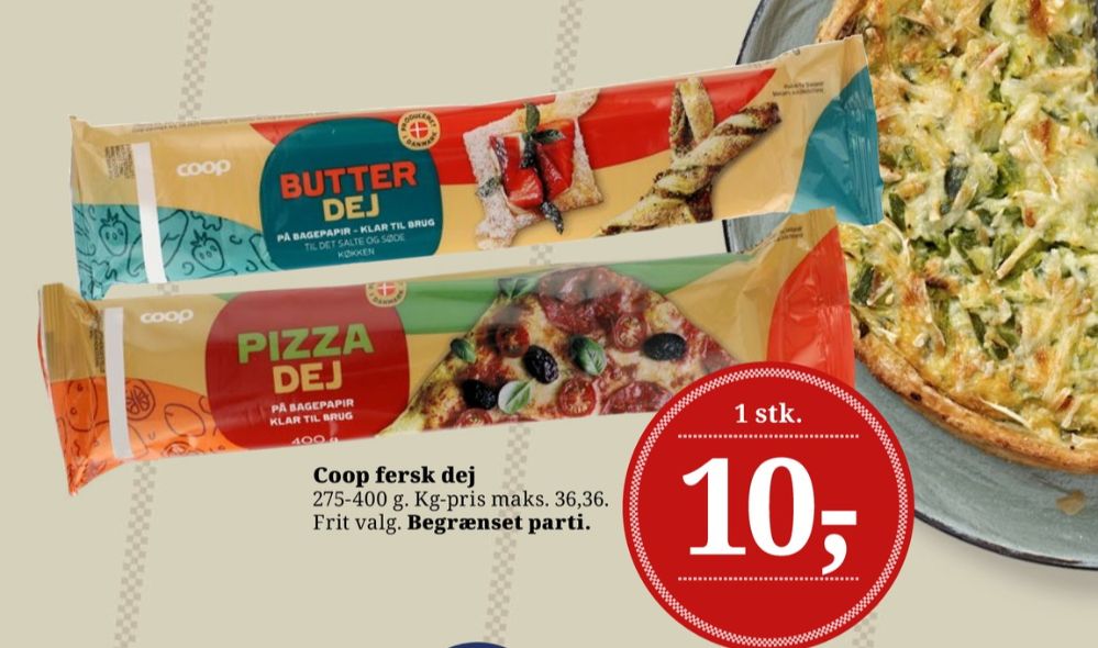 Coop, Pizzadej