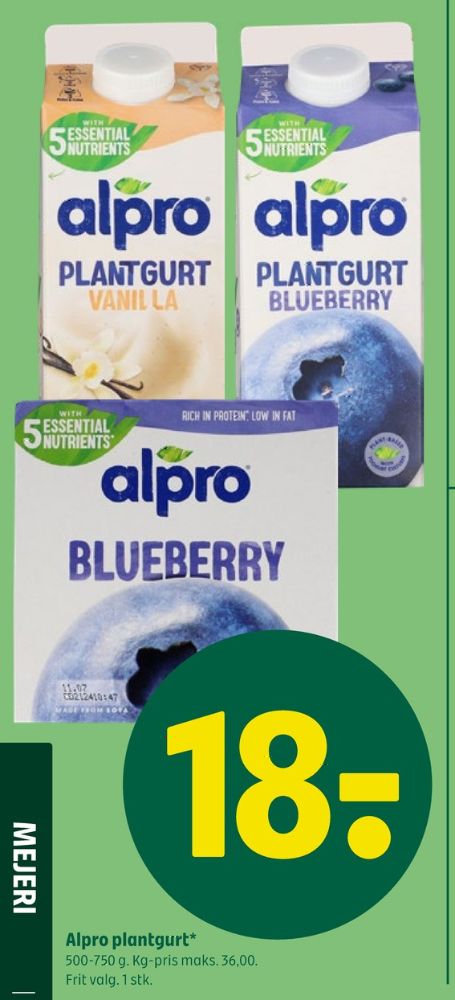 Alpro, Plantgurt Blueberry