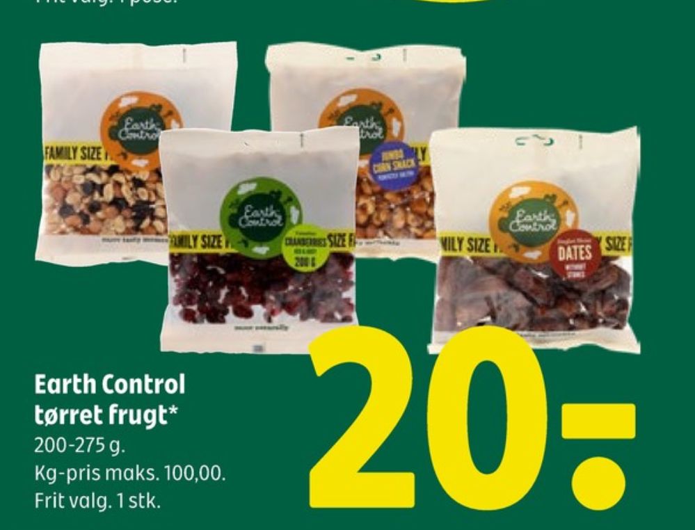 Earth Control, Majssnacks