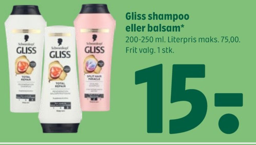 Schwarzkopf Gliss, Balsam