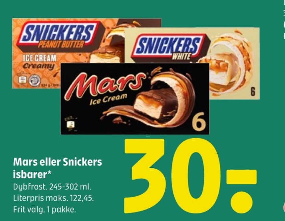 Mars, Issnacks