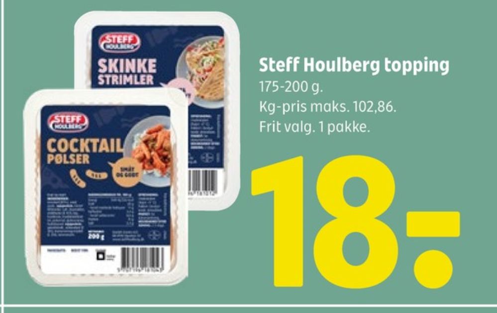 Steff Houlberg, Cocktailpølser