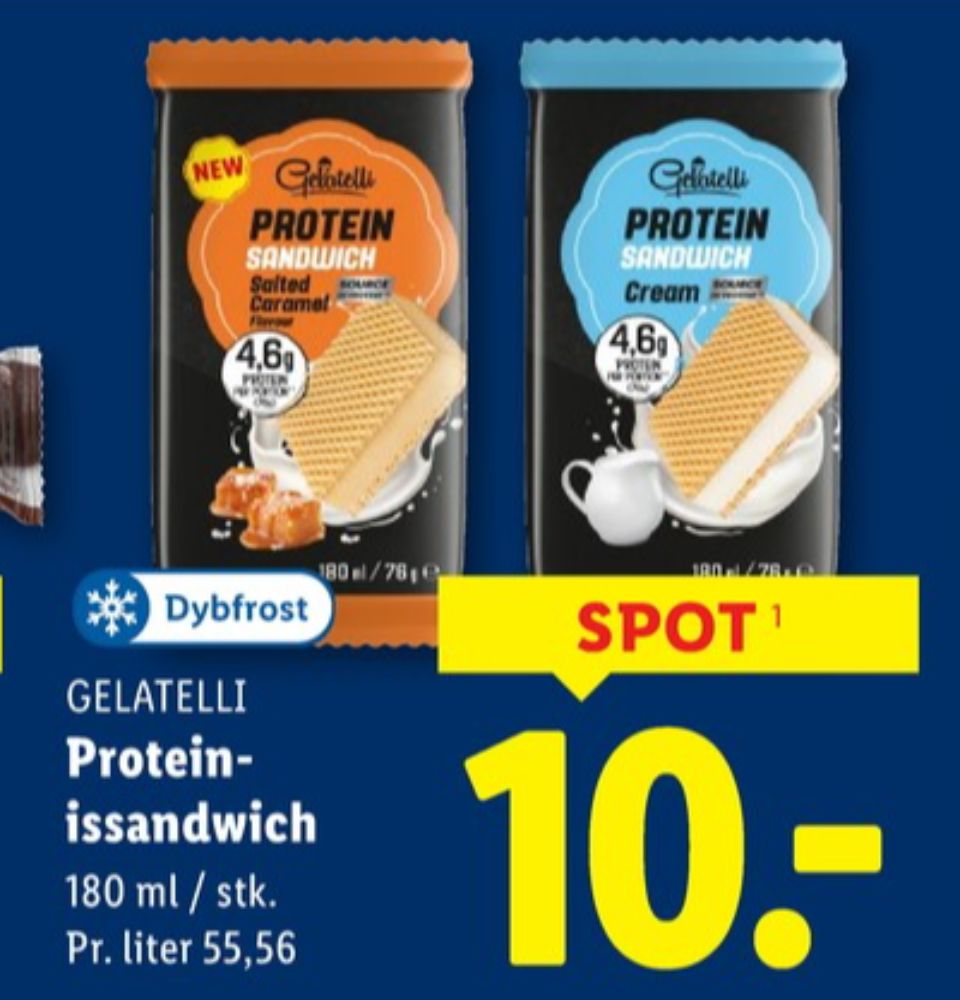 Gelatelli, Protein Sandwich Salted Caramel