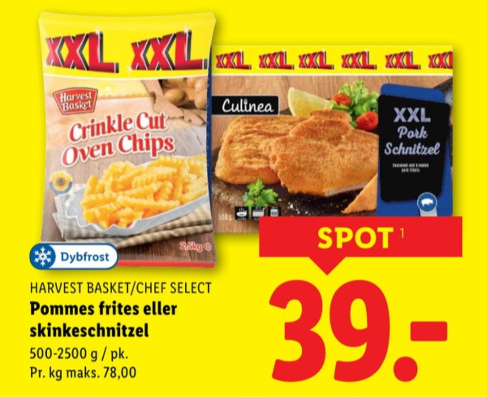 Harvest Basket, Crinkle Cut Pommes Frites