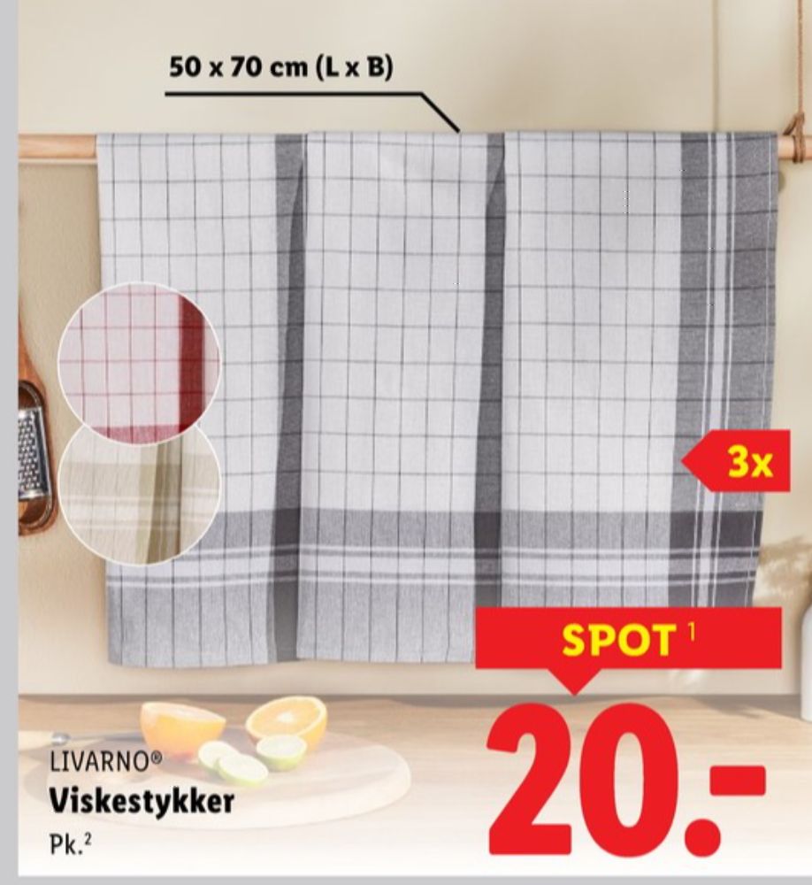 Livarno, Viskestykke