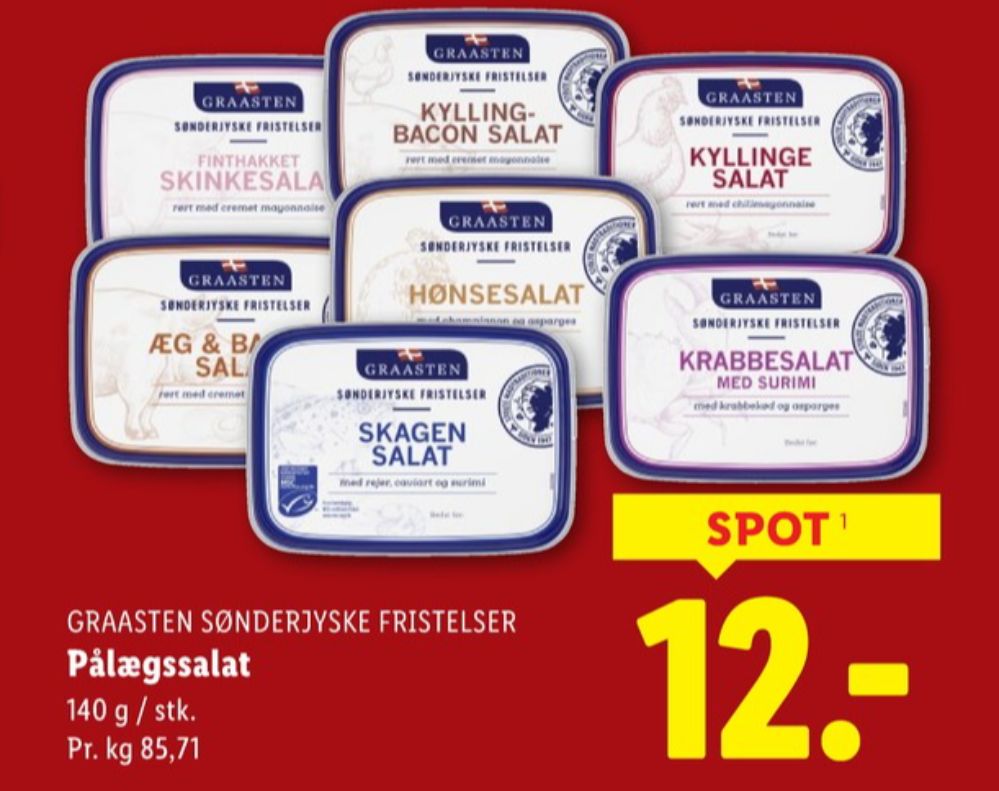 Graasten Sønderjyske Fristelser, Æg & Baconsalat