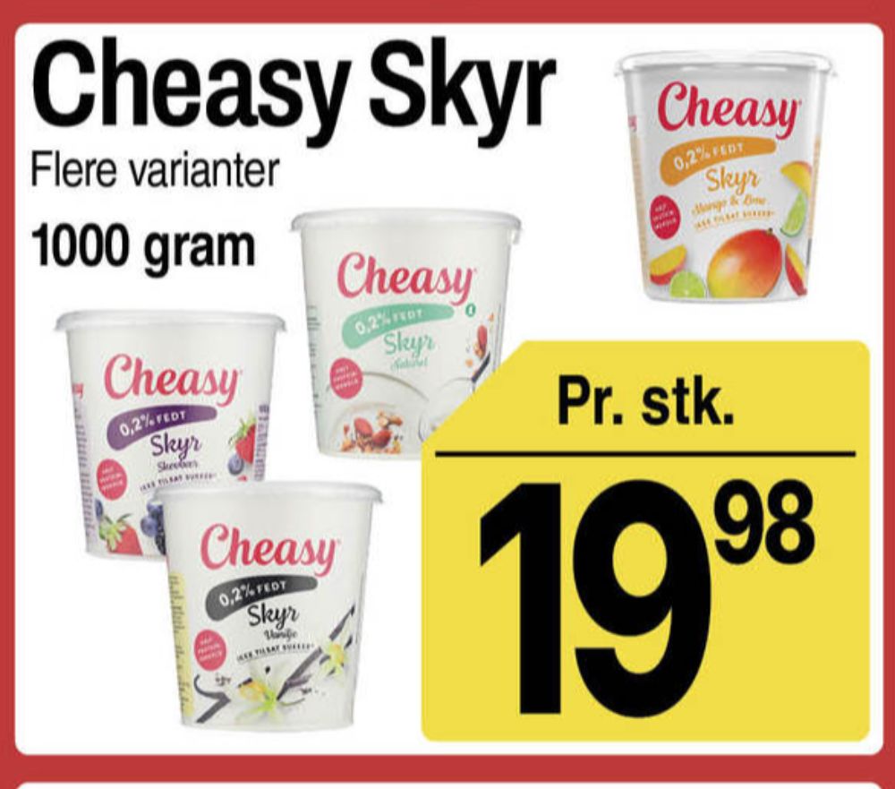 Cheasy, Mango & Lime Skyr 