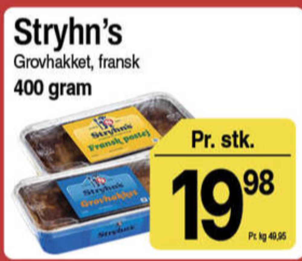 Stryhns Fransk Postej, Leverpostej
