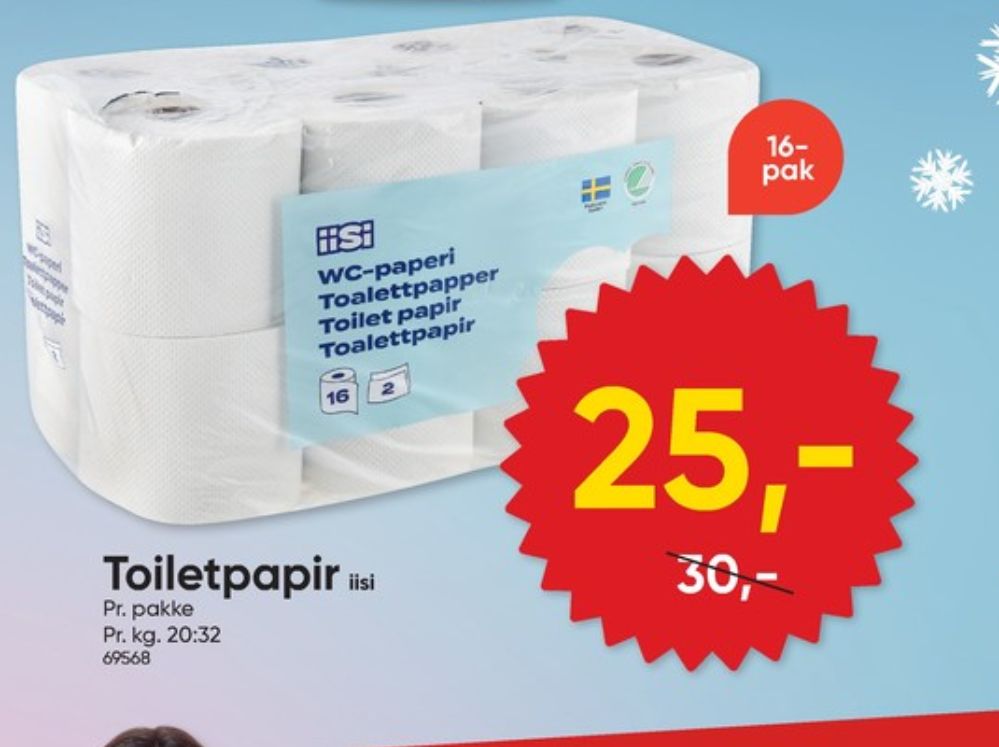 iiSi, Toiletpapir