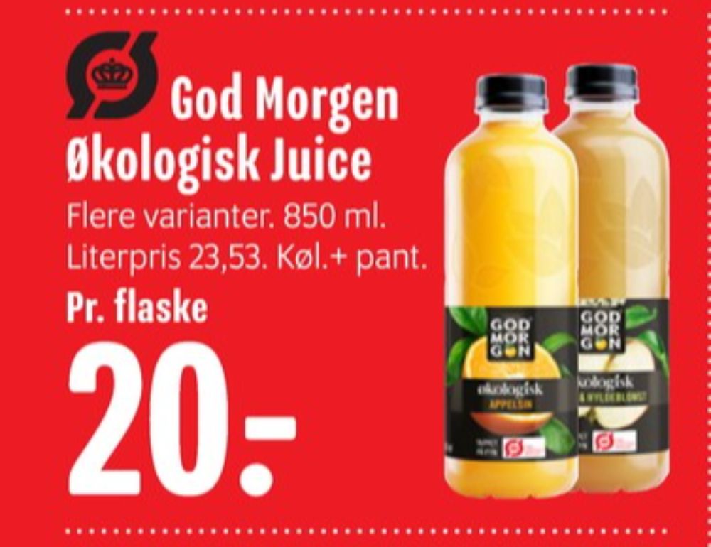 GodMorgen, Æblejuice Hyldeblomst