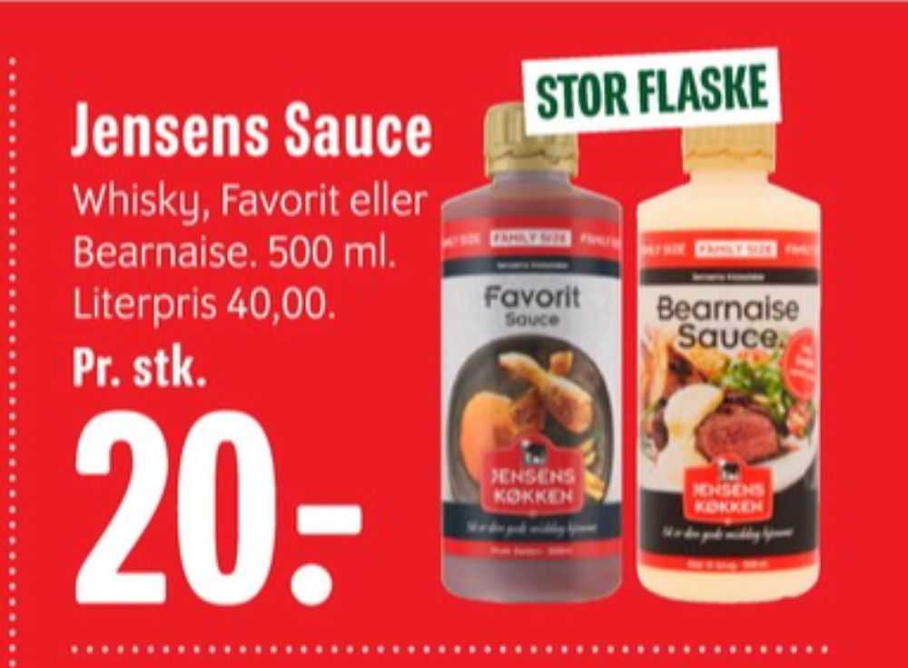 Jensens Køkken, Bearnaisesauce