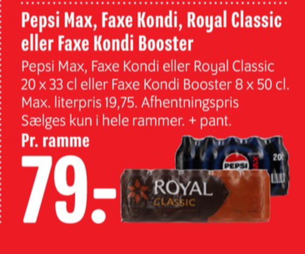 Pepsi Max, Cola 20 pk