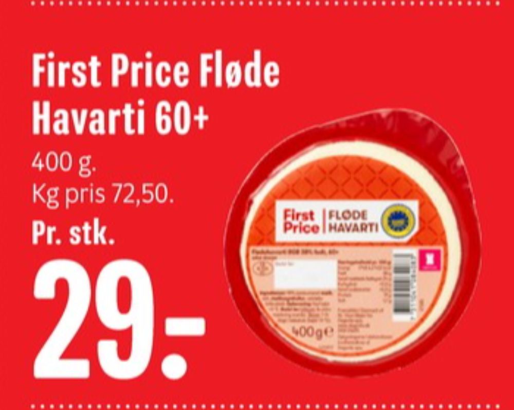 First Price, Havarti