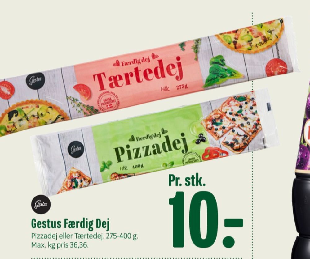Gestus, Tærtedej