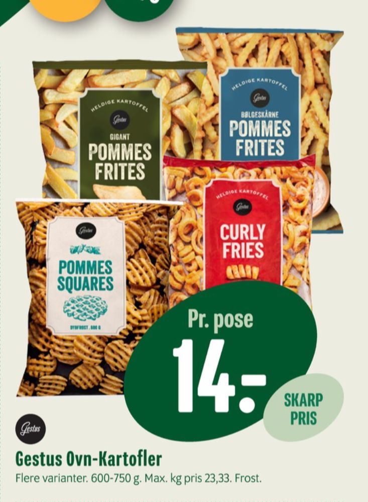 Gestus, Pommes Frites Gigant