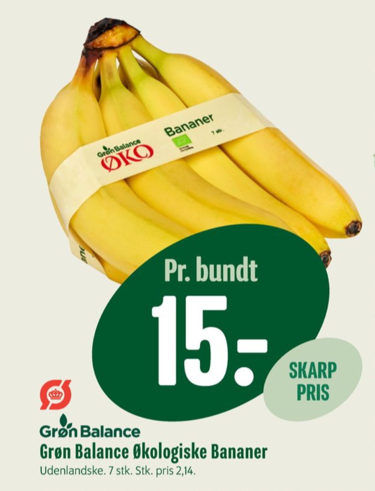 Grøn Balance, Bananer