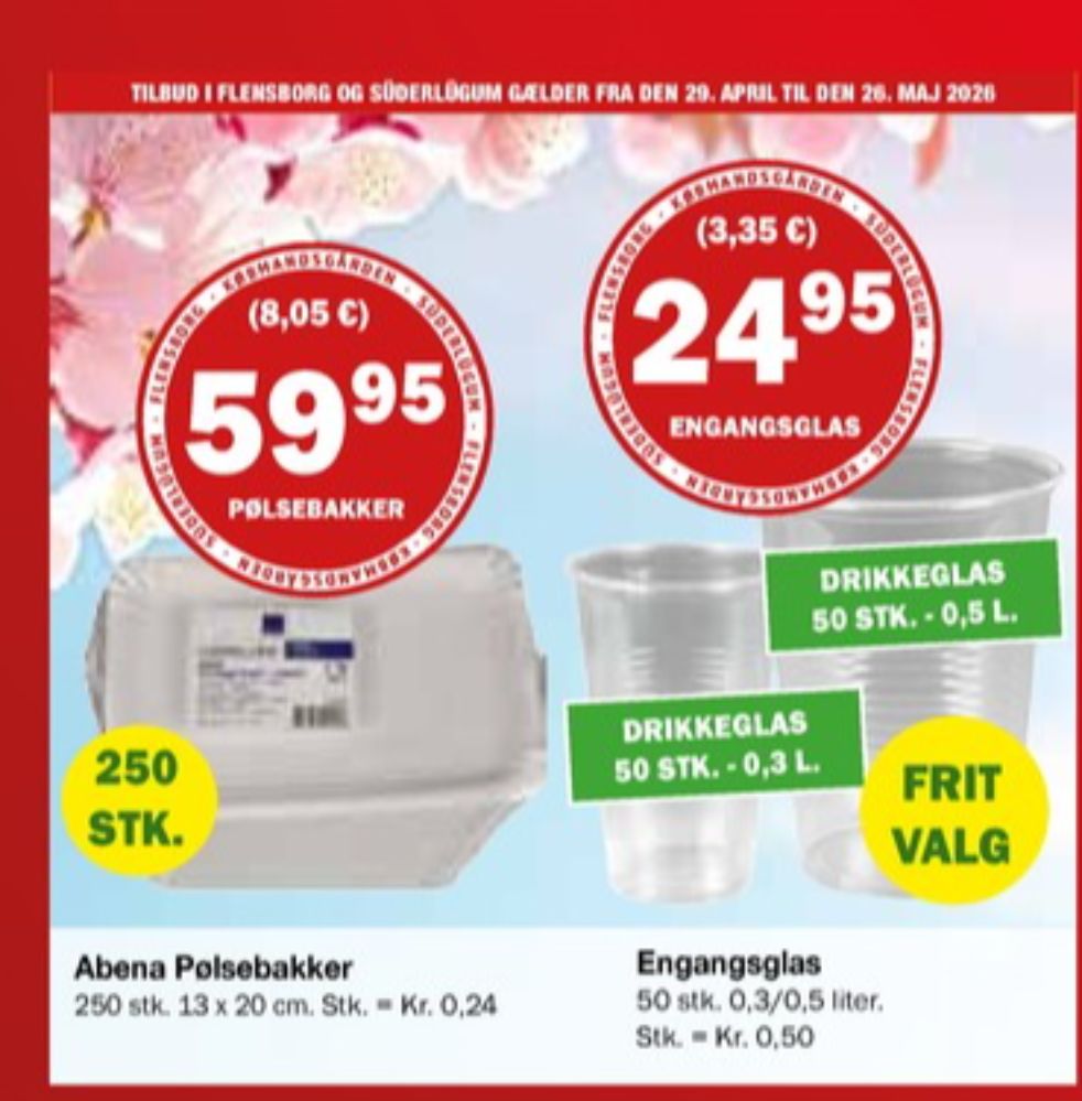 Abena, Pølsebakker