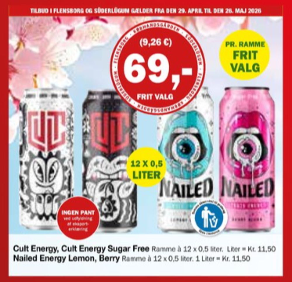 Cult Energy, Energidrik 12 pk.