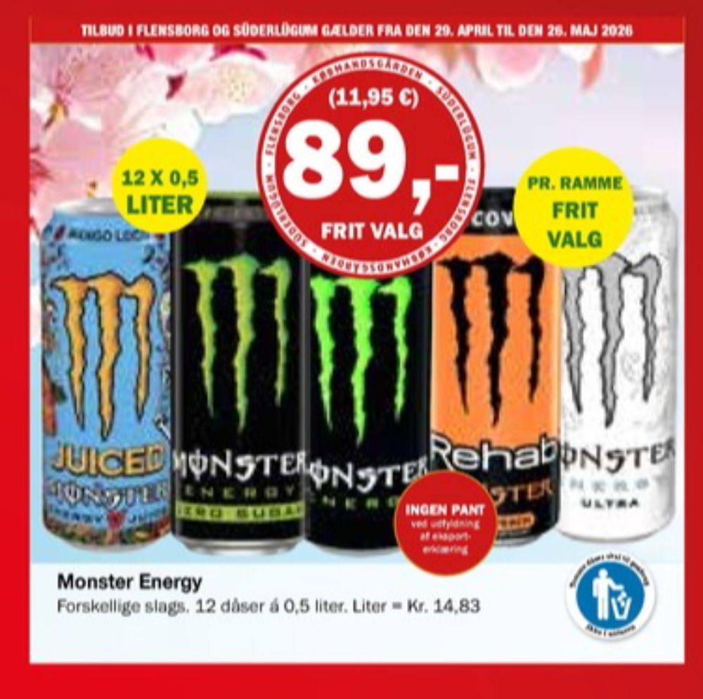 Monster Energy, Energidrik 12 pk.
