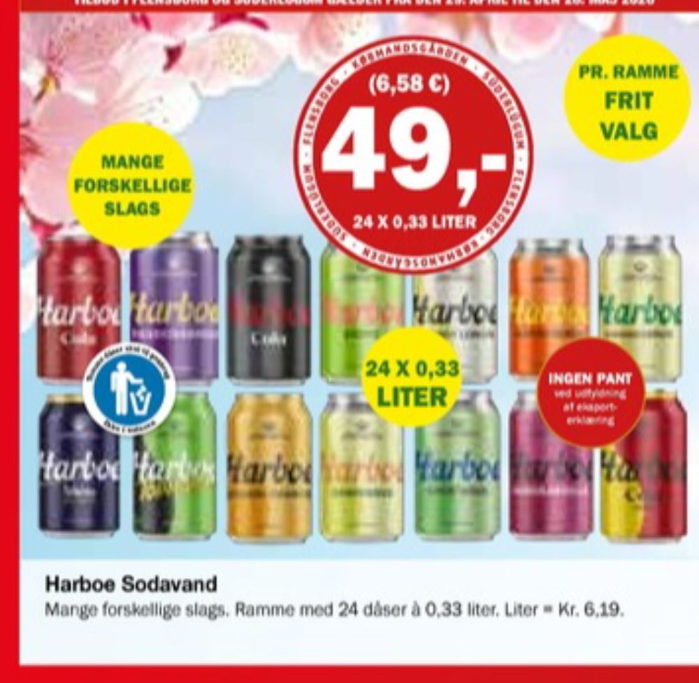 Harboe Athena Citrus, Danskvand med citrus 24 pk. 