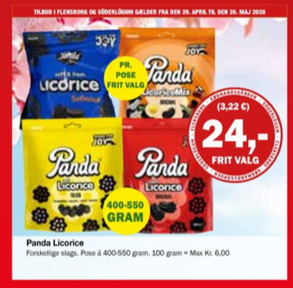 Panda Licorice, Lakridspose Original