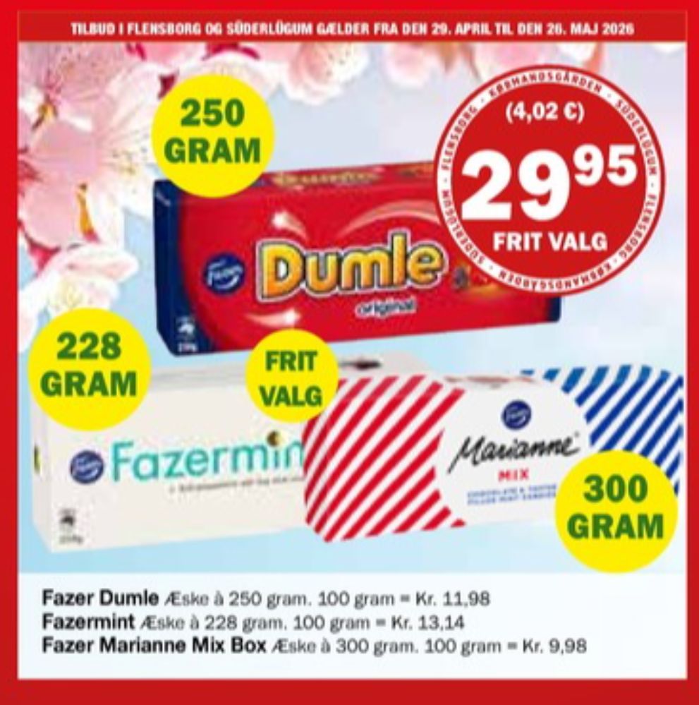 Fazer Fazermint, Dessertchokolade