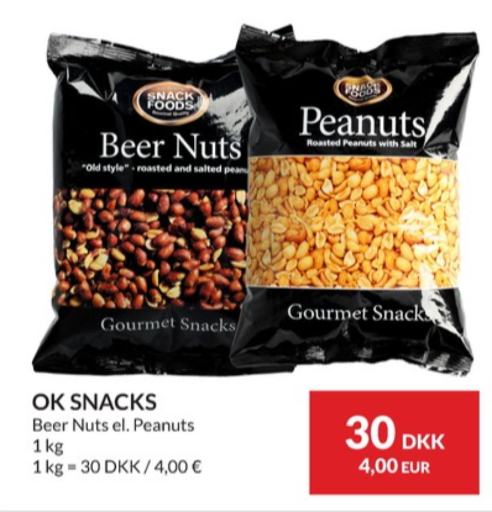 Snack Foods, Peanuts