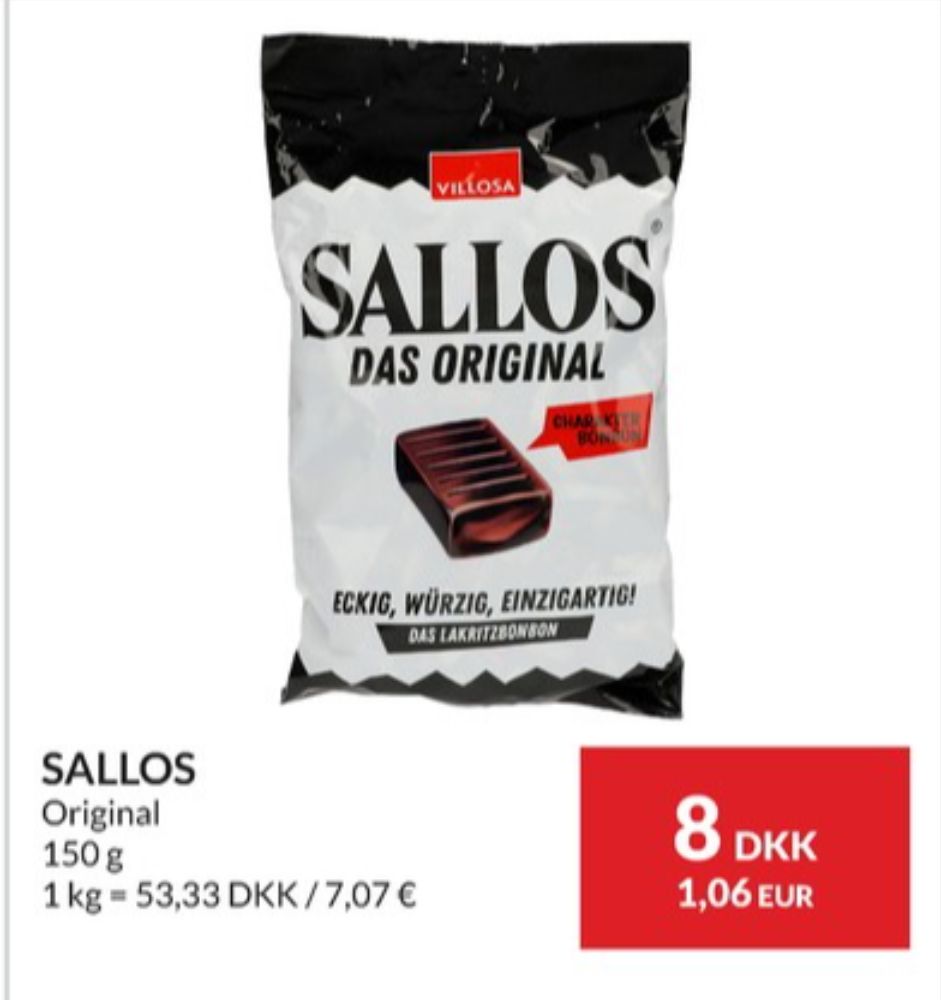 Sallos, Bolsjer