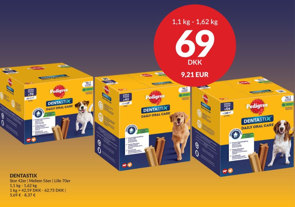 Pedigree Dentastix, Hundesnacks