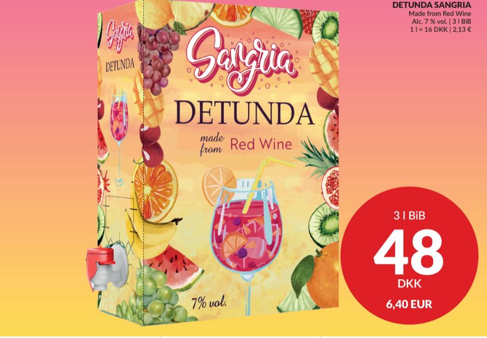 Detunda, Sangria