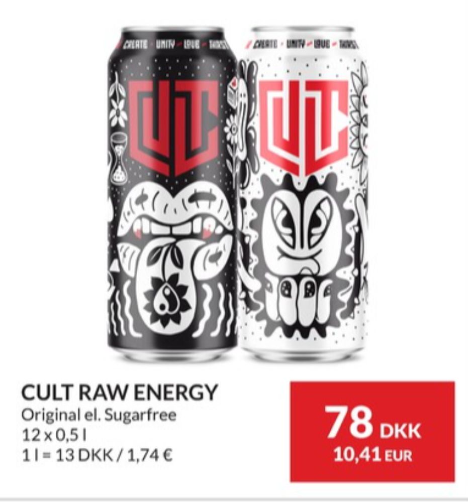 Cult Energy, Energidrik