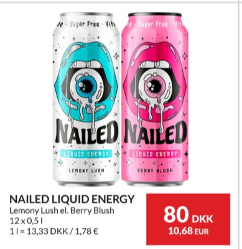 Nailed Lemony Lush, Energidrik 12 pk.